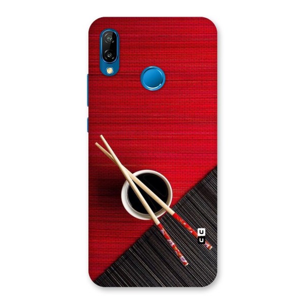 Chopstick Design Back Case for Huawei P20 Lite