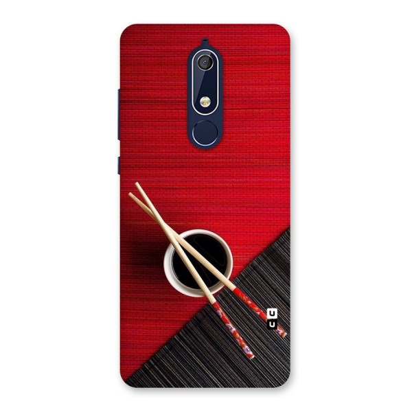 Chopstick Design Back Case for Nokia 5.1