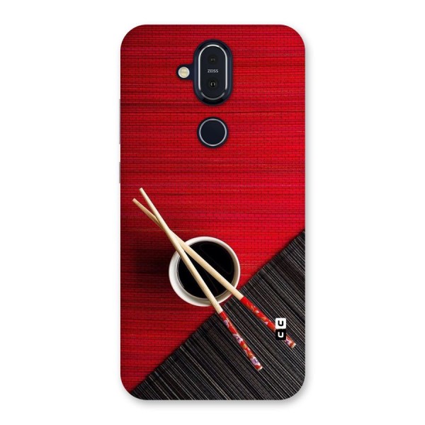 Chopstick Design Back Case for Nokia 8.1