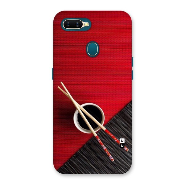 Chopstick Design Back Case for Oppo A12