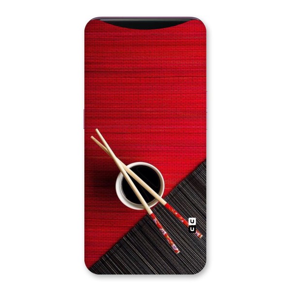 Chopstick Design Back Case for Oppo Find X