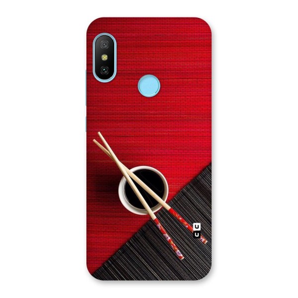 Chopstick Design Back Case for Redmi 6 Pro