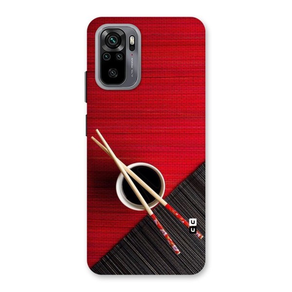 Chopstick Design Back Case for Redmi Note 10