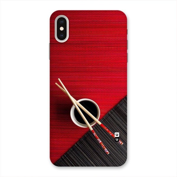 Chopstick Design Back Case for iPhone XS Max