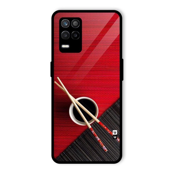 Chopstick Design Glass Back Case for Realme 9 5G