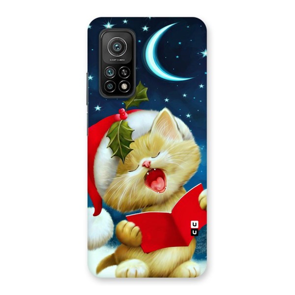 Christmas Cat Back Case for Mi 10T Pro 5G