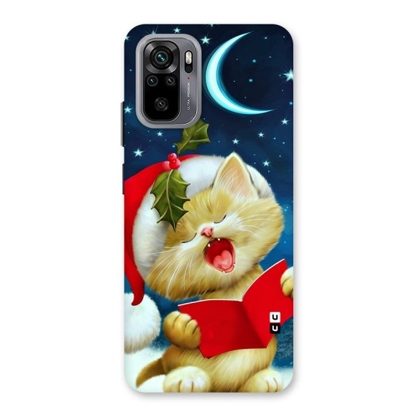 Christmas Cat Back Case for Redmi Note 10