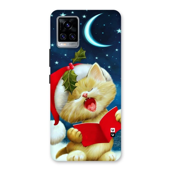 Christmas Cat Back Case for Vivo V20 Pro