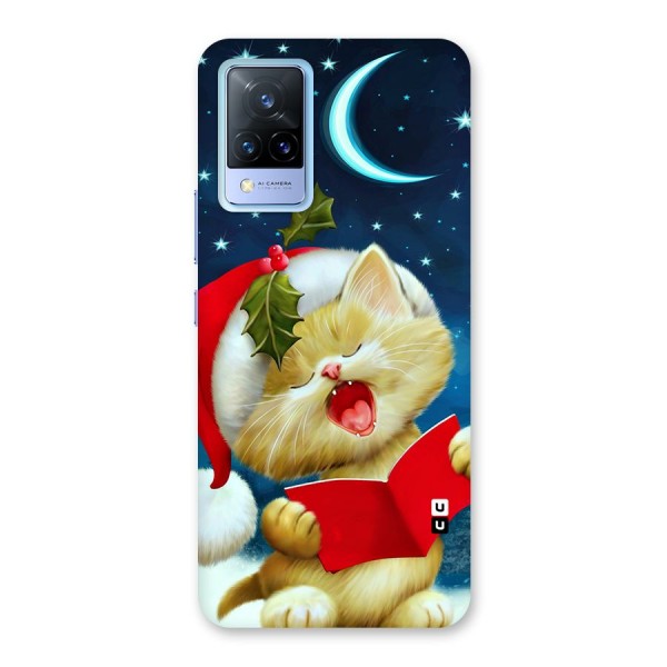 Christmas Cat Back Case for Vivo V21 5G