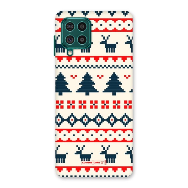 Christmas Design Pattern Back Case for Galaxy F62