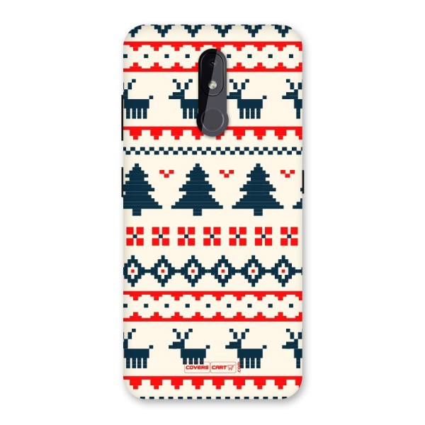 Christmas Design Pattern Back Case for Nokia 3.2