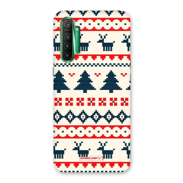 Christmas Design Pattern Back Case for Realme X2