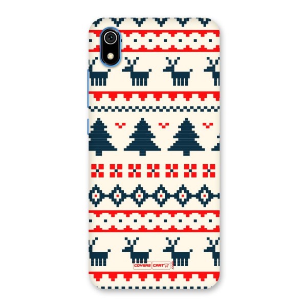 Christmas Design Pattern Back Case for Redmi 7A