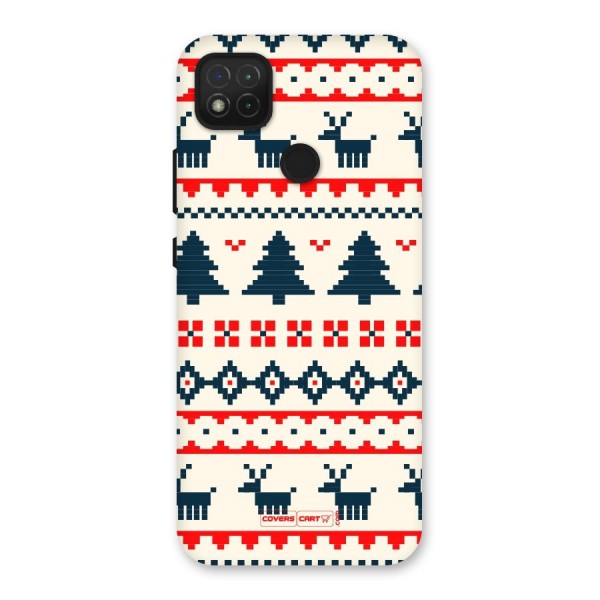 Christmas Design Pattern Back Case for Redmi 9C