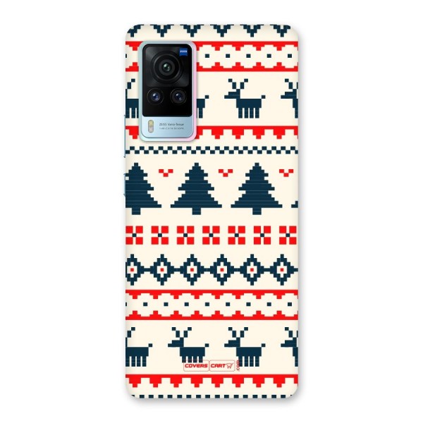 Christmas Design Pattern Back Case for Vivo X60 Pro