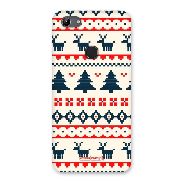 Christmas Design Pattern Back Case for Vivo Y81