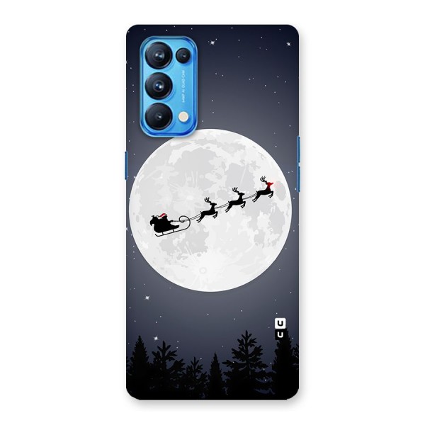 Christmas Nightsky Back Case for Oppo Reno5 Pro 5G