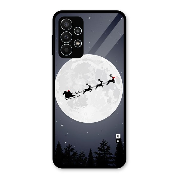 Christmas Nightsky Glass Back Case for Galaxy A23