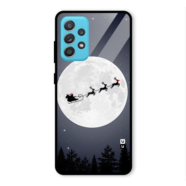 Christmas Nightsky Glass Back Case for Galaxy A52s 5G