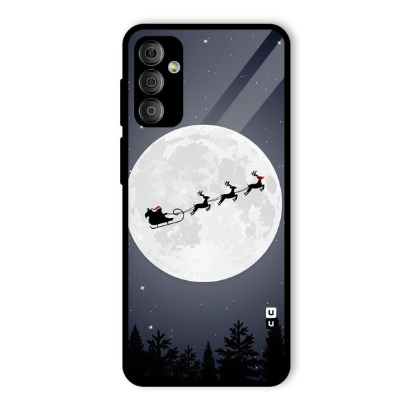 Christmas Nightsky Glass Back Case for Galaxy F23