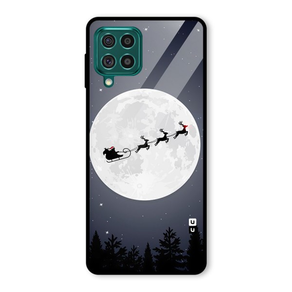 Christmas Nightsky Glass Back Case for Galaxy F62