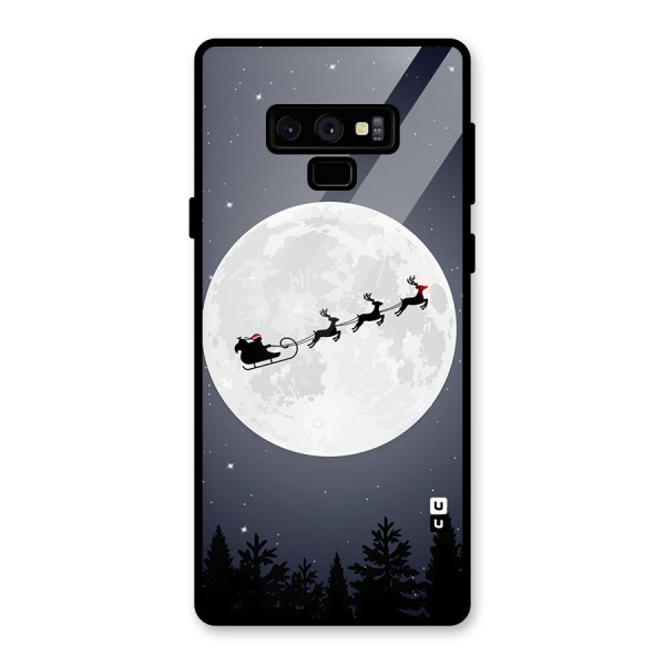 Christmas Nightsky Glass Back Case for Galaxy Note 9