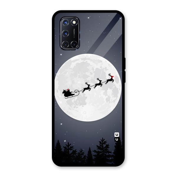 Christmas Nightsky Glass Back Case for Oppo A52