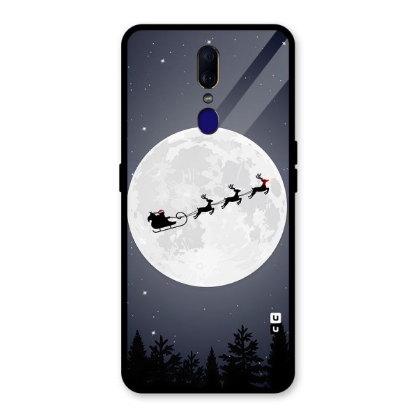 Christmas Nightsky Glass Back Case for Oppo F11