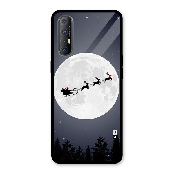 Christmas Nightsky Glass Back Case for Oppo Reno3 Pro