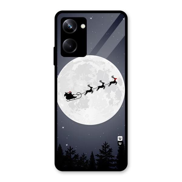 Christmas Nightsky Glass Back Case for Realme 10 Pro