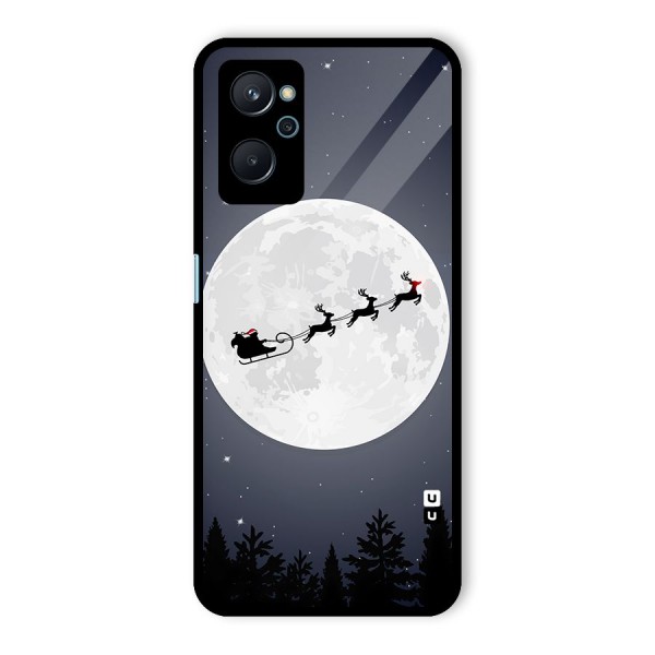 Christmas Nightsky Glass Back Case for Realme 9i