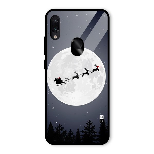 Christmas Nightsky Glass Back Case for Redmi Note 7S