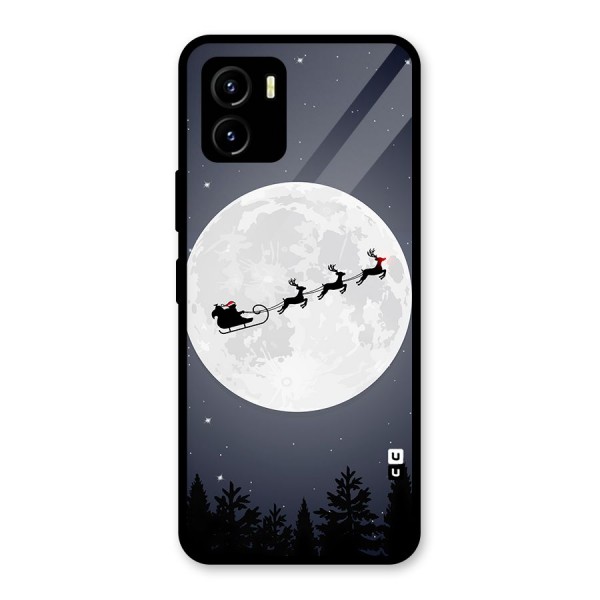 Christmas Nightsky Glass Back Case for Vivo Y15s