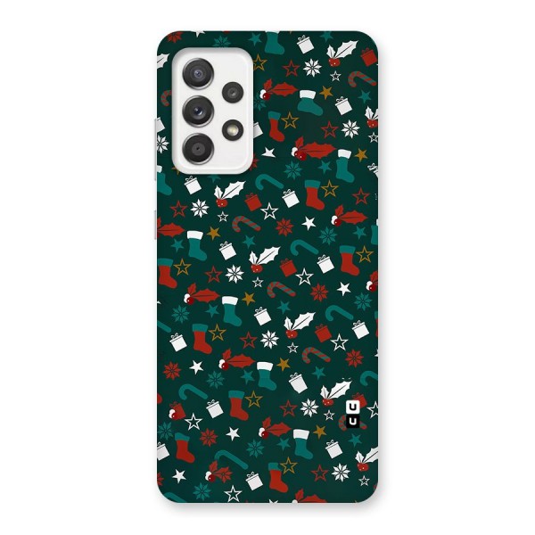 Christmas Pattern Design Back Case for Galaxy A52