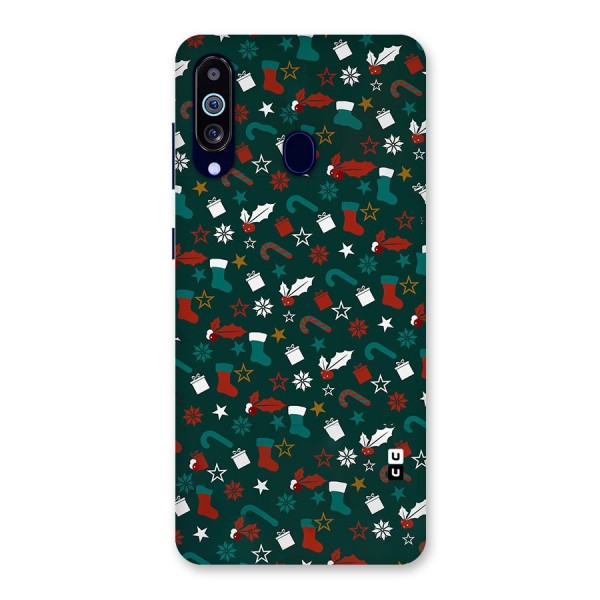 Christmas Pattern Design Back Case for Galaxy A60