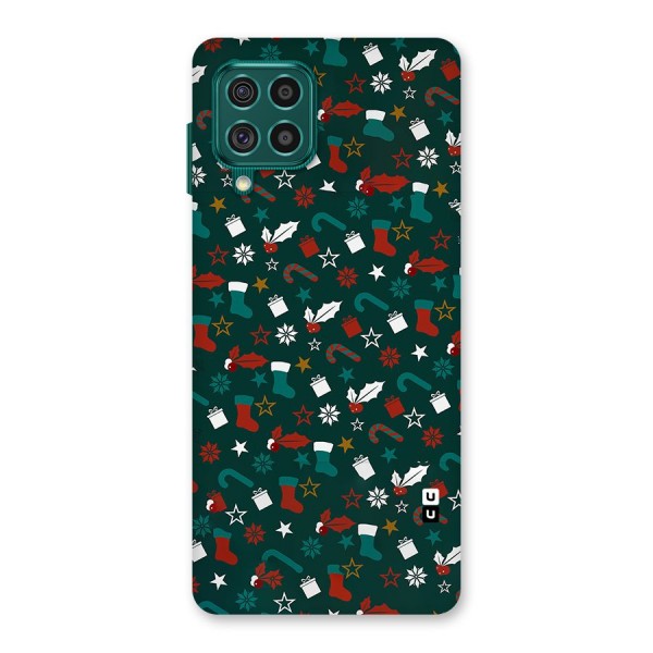 Christmas Pattern Design Back Case for Galaxy F62