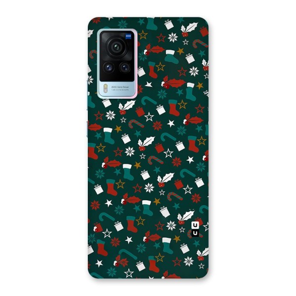 Christmas Pattern Design Back Case for Vivo X60 Pro