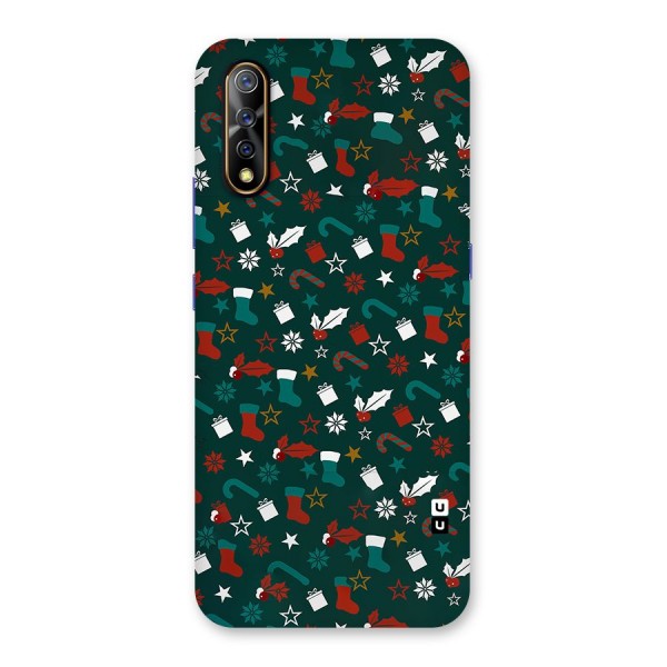 Christmas Pattern Design Back Case for Vivo Z1x