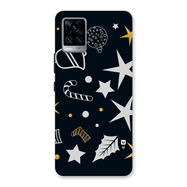 Christmas Special Pattern Back Case for Vivo V20 Pro