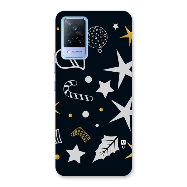 Christmas Special Pattern Back Case for Vivo V21 5G