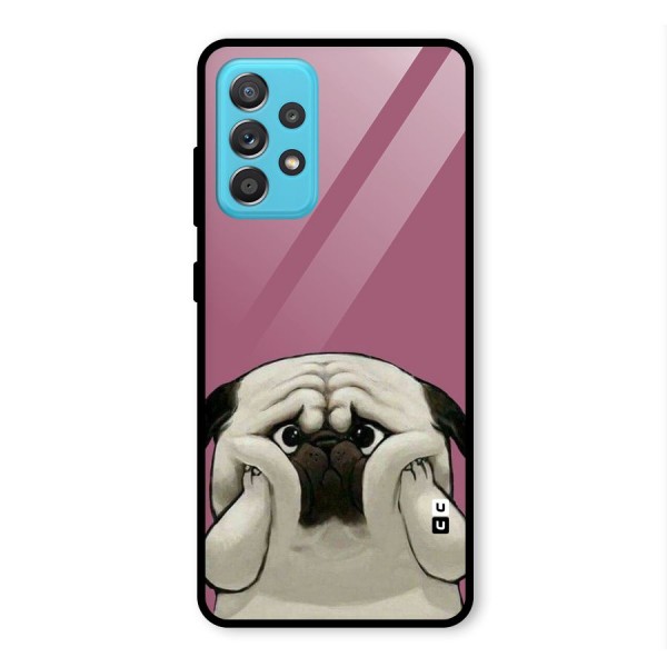 Chubby Doggo Glass Back Case for Galaxy A52s 5G