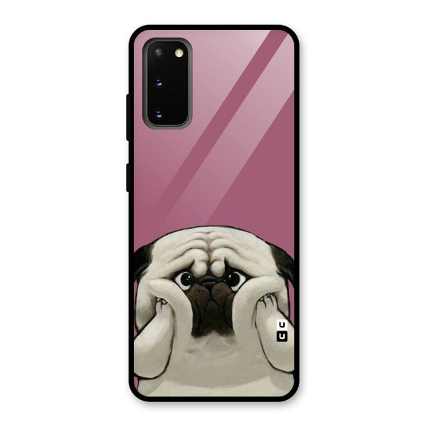 Chubby Doggo Glass Back Case for Galaxy S20