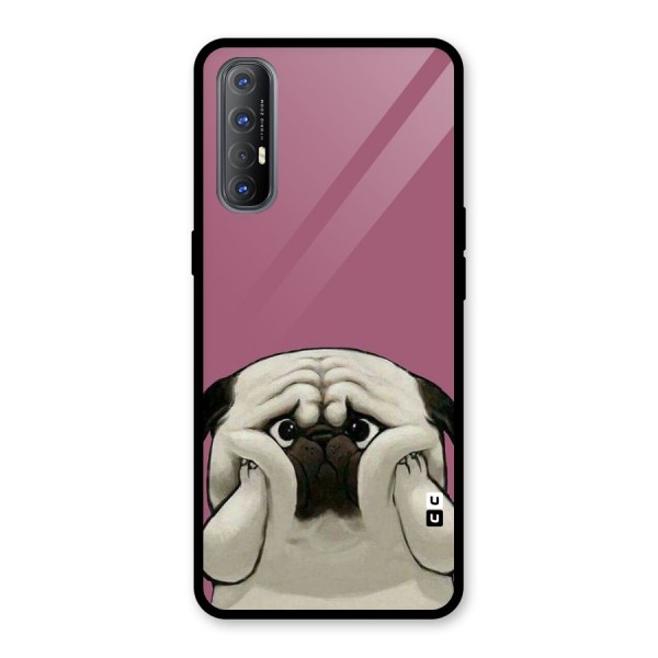 Chubby Doggo Glass Back Case for Oppo Reno3 Pro