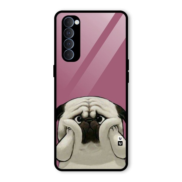 Chubby Doggo Glass Back Case for Oppo Reno4 Pro