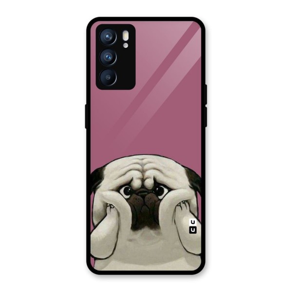 Chubby Doggo Glass Back Case for Oppo Reno6 5G