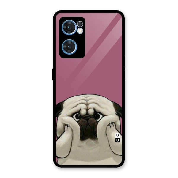 Chubby Doggo Glass Back Case for Oppo Reno7 5G