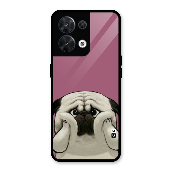 Chubby Doggo Glass Back Case for Oppo Reno8 5G