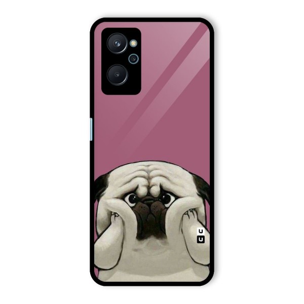 Chubby Doggo Glass Back Case for Realme 9i