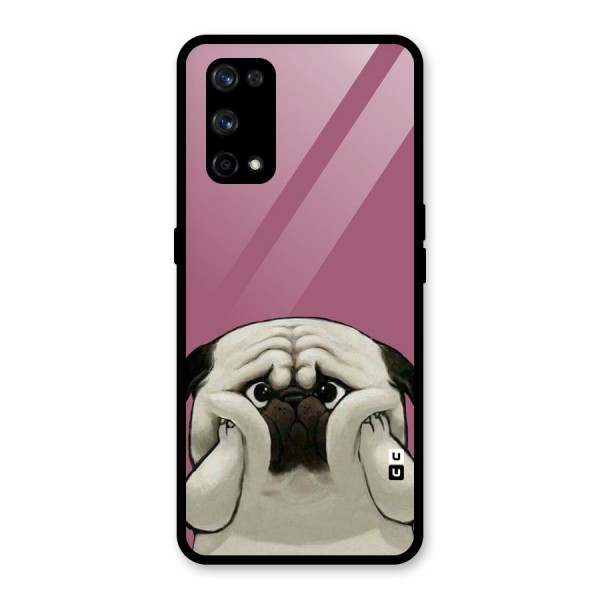 Chubby Doggo Glass Back Case for Realme X7 Pro