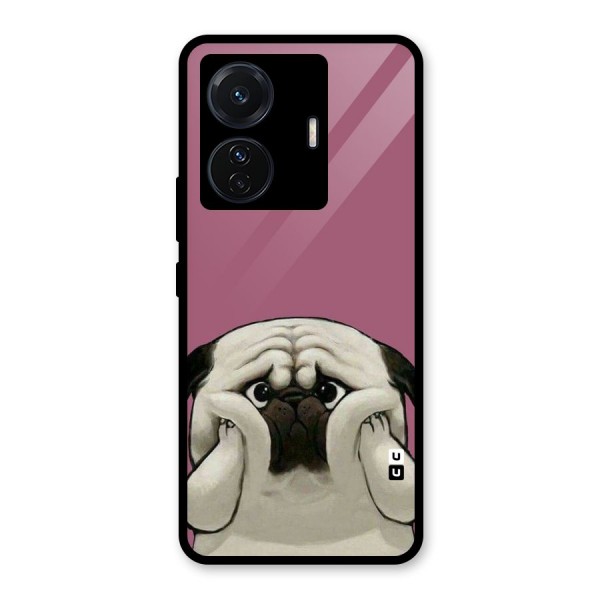 Chubby Doggo Glass Back Case for Vivo T1 Pro